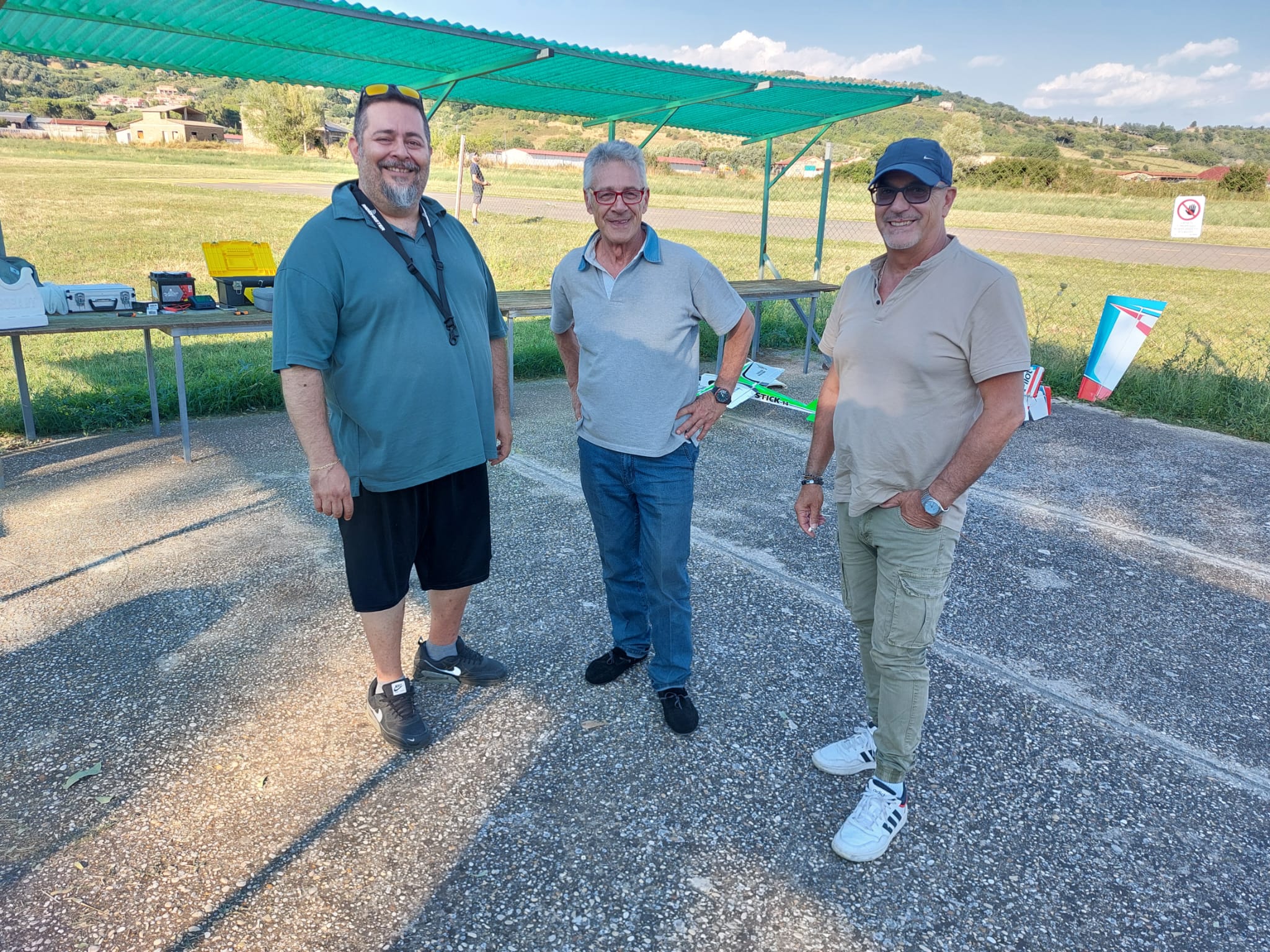 Da sinistra: Marco D'Agostino, Gianni Ninni e Massimo Nardini