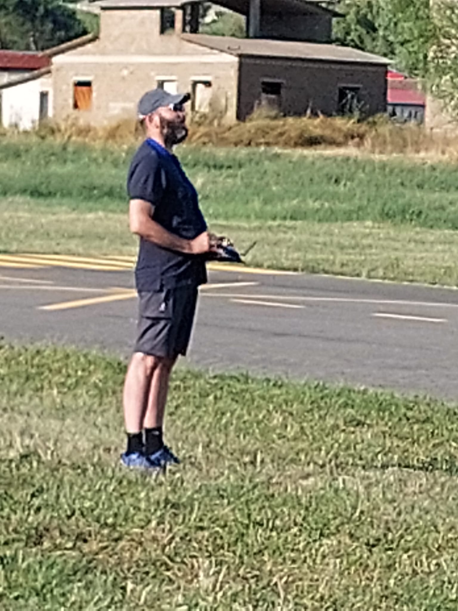 Marco Galeassi in volo
