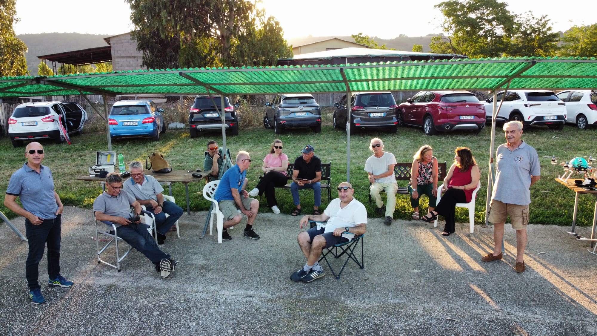 i Soci del Club in un momento di relax